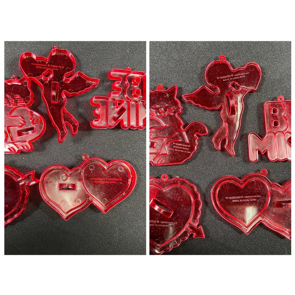 Vintage Amscan 14 Holiday Cookie Cutters Thanksgiving Halloween Valentine - Picture 2 of 4